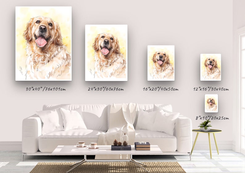 Custom Canvas Wrapped Canvas Prints Wall Art Framed Picture Etsy New