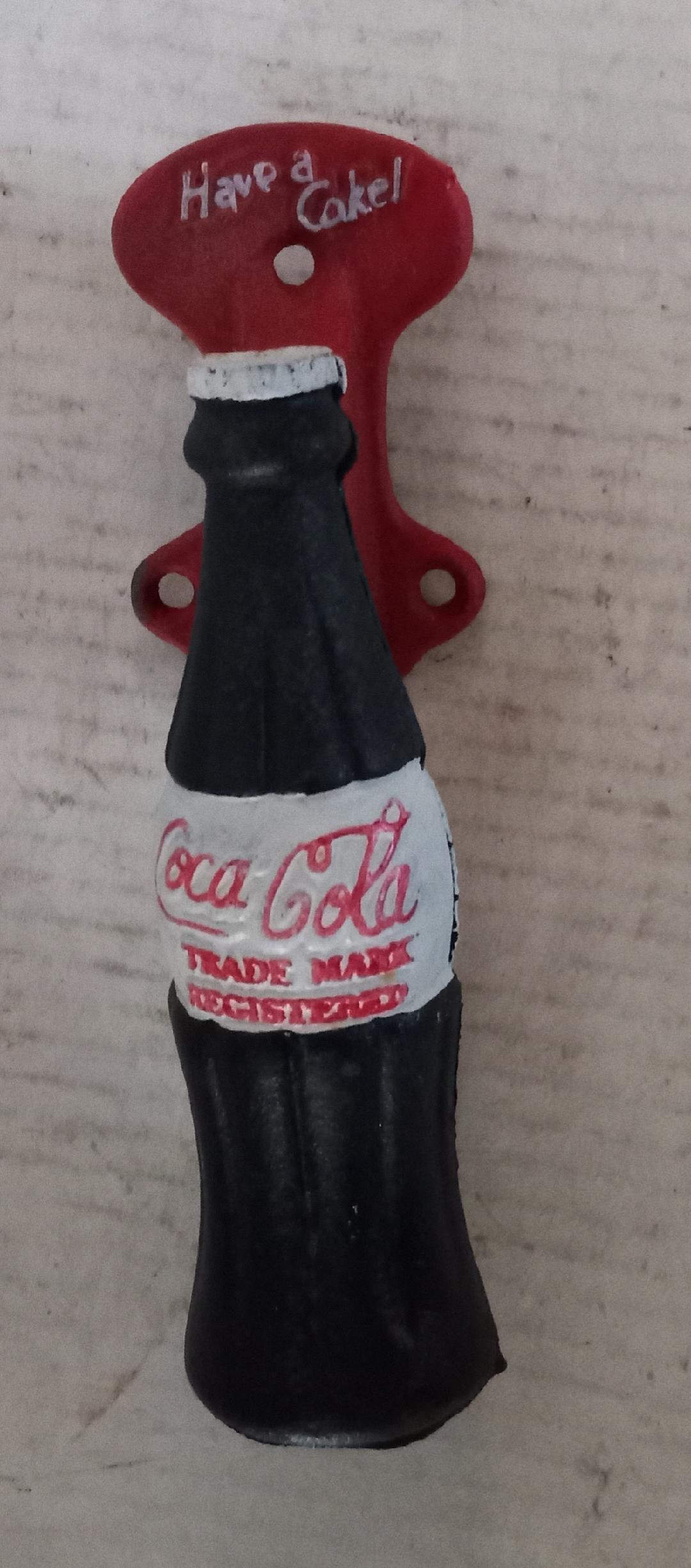Coca Cola Coke Door Handle Home Office Bar Collectible - Etsy