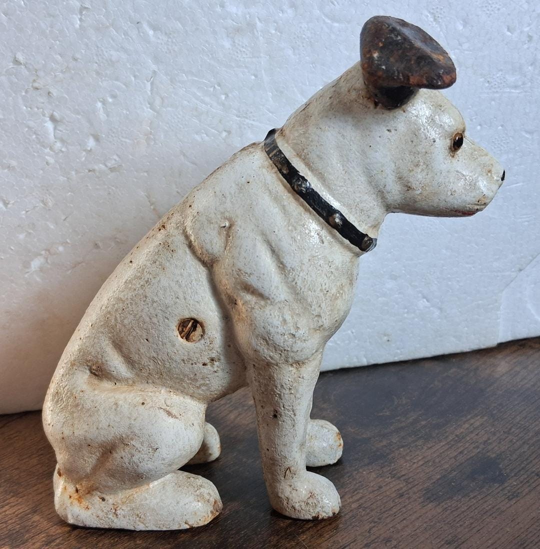 Vintage cast iron dog figure - Etsy 日本