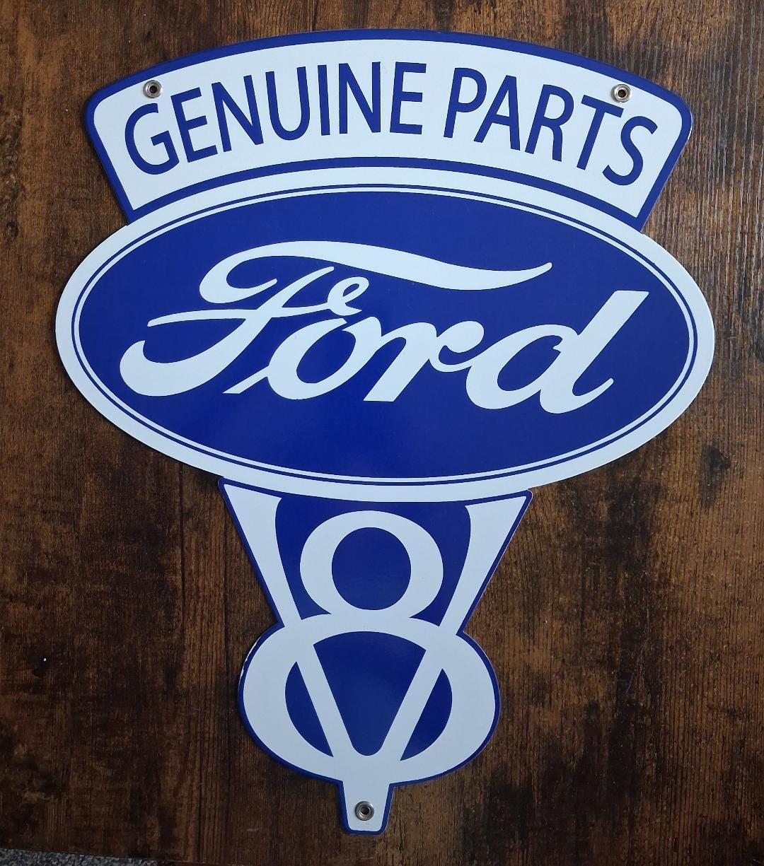 Genuine Ford Parts Sign - Etsy