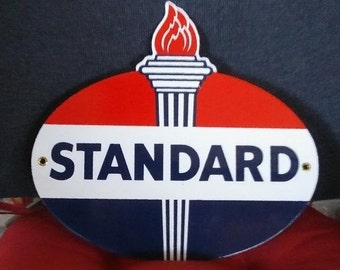 Porcelain Mangolia Gas and Oils Service Station Enamel Sign Size 10 x 4.5 inches Porcelain Mangolia Gas and Oils Service Station Enamel Sign Size 10 x 4.5 inches