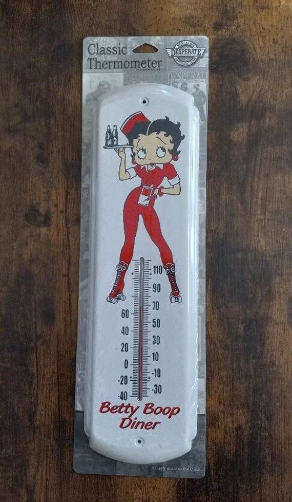 Betty Boop Thermometer Home Office Garage Shop Decor 