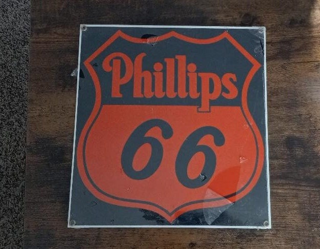 Vintage Phillips 66 Sign - Etsy