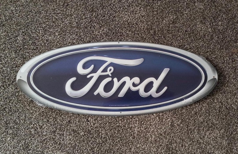Ford Signs Lettering FORD Logo Metal Sign Auto Cars Bar Home Office - Etsy