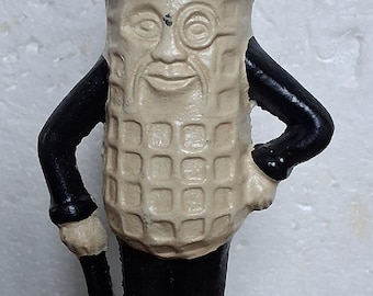 Anthropomorphic Mr. Peanut Salt & Pepper Shakers From Pyro