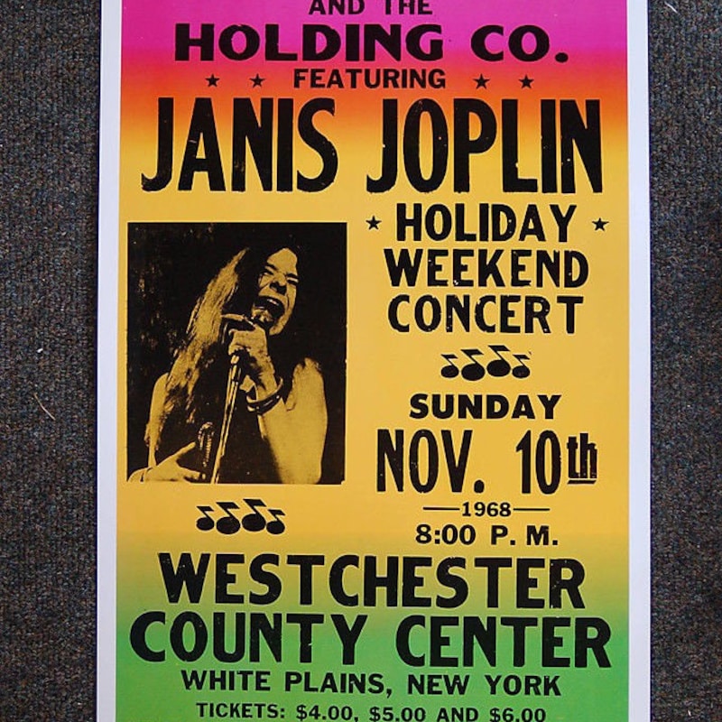 Concert Posters - Etsy