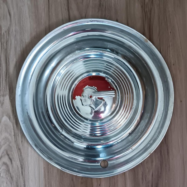 Pontiac Hubcap 1950s Automobile Car Shop Home Auto Decor