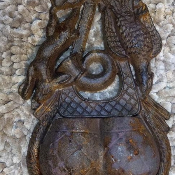 Cast Iron Match Holder Etsy