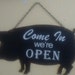 Pig Open Closed Metal Sign Kitchen Store Restaurant Bar Home Office - Etsy