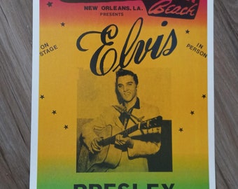 Elvis Pontchartrain Poster Heavy Cardstock 14 x 22