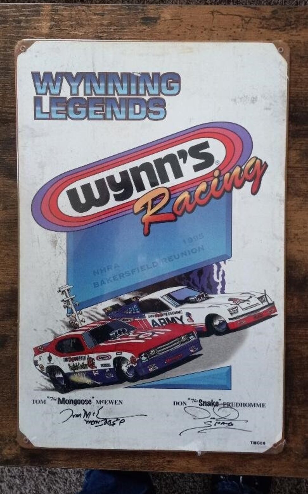 Wynn's Racing Metal Sign Racing Rod Muscle Cars Bar Home Office - Etsy