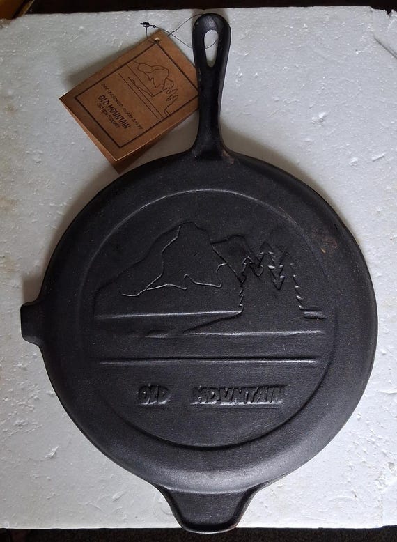 NATAL DESIGN × OLD MOUNTAIN COKAMACHAN Old Mountain Pan Cast Iron Home Kitchen Gift Decor - Etsy Israel