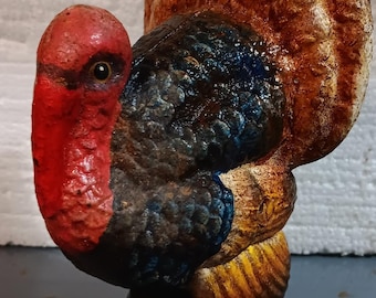 Turkey Bank 7  Inch  Cast Iron Heavy  Home  Shop Entryway  Decor