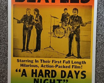 Beatles Concert 1966 Poster Heavy Cardstock - Etsy