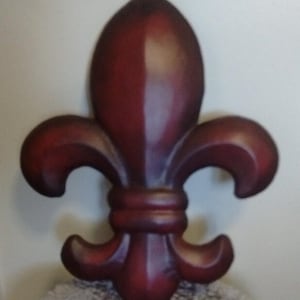 Fleur De Lis Wall Decor Home Office Gift