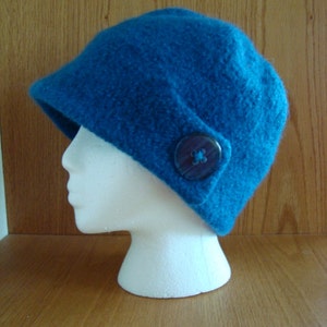 Adele Felted Hat - Knitted and Felted Pattern