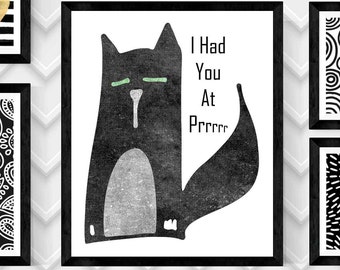 CAT Art Print,CAT ART Print,Cat Wall Art,Digital Cat Print,Scandinavian Print,Nordic Cat Print,20”x24” Digital Download Print,Digital Art
