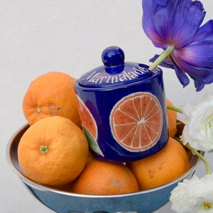 Marmalade Pot- can be Personalised - Hand Painted