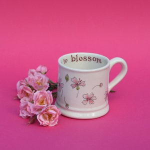 Blossom Country Mug can be Personalised Hand Painted image 5