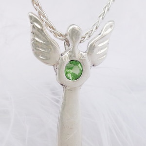 Angel Umabel 21-25 January, Gift idea,  Personalized necklace, Jewellery, Angel necklace, Feng Shui,Silver necklace, Lucky necklace