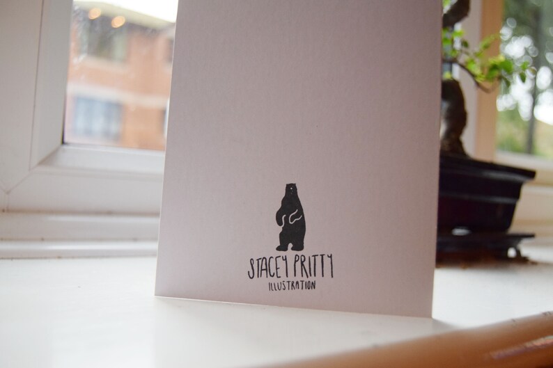 Balloon present Animal Crossing Birthday Card Anniversary