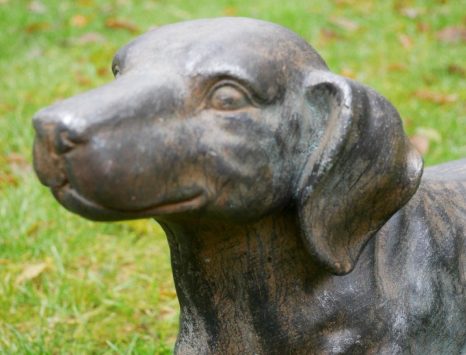 Dog Garden Ornament Garden Statue Sausage Dog Etsy