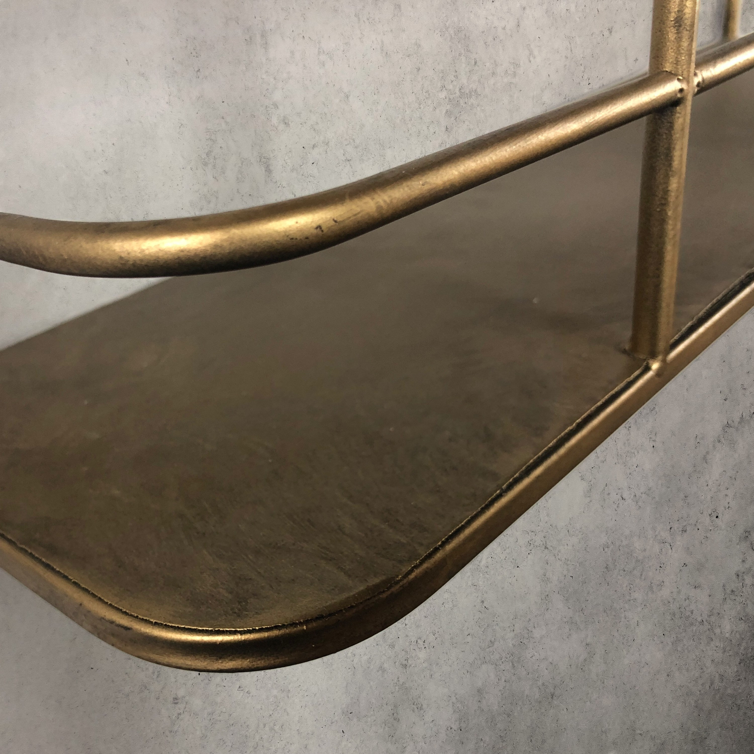 Gold bathroom shelf shelving bathroom accessories Etsy