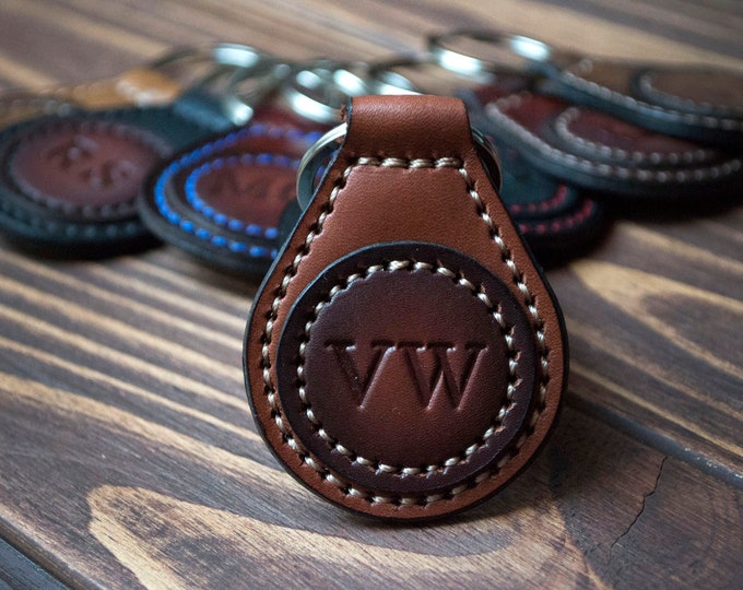 Custom keychain, Leather keychain, Personalized leather keychain, Gift for him, Anniversary gift, mens gift for him keyring couple keychains