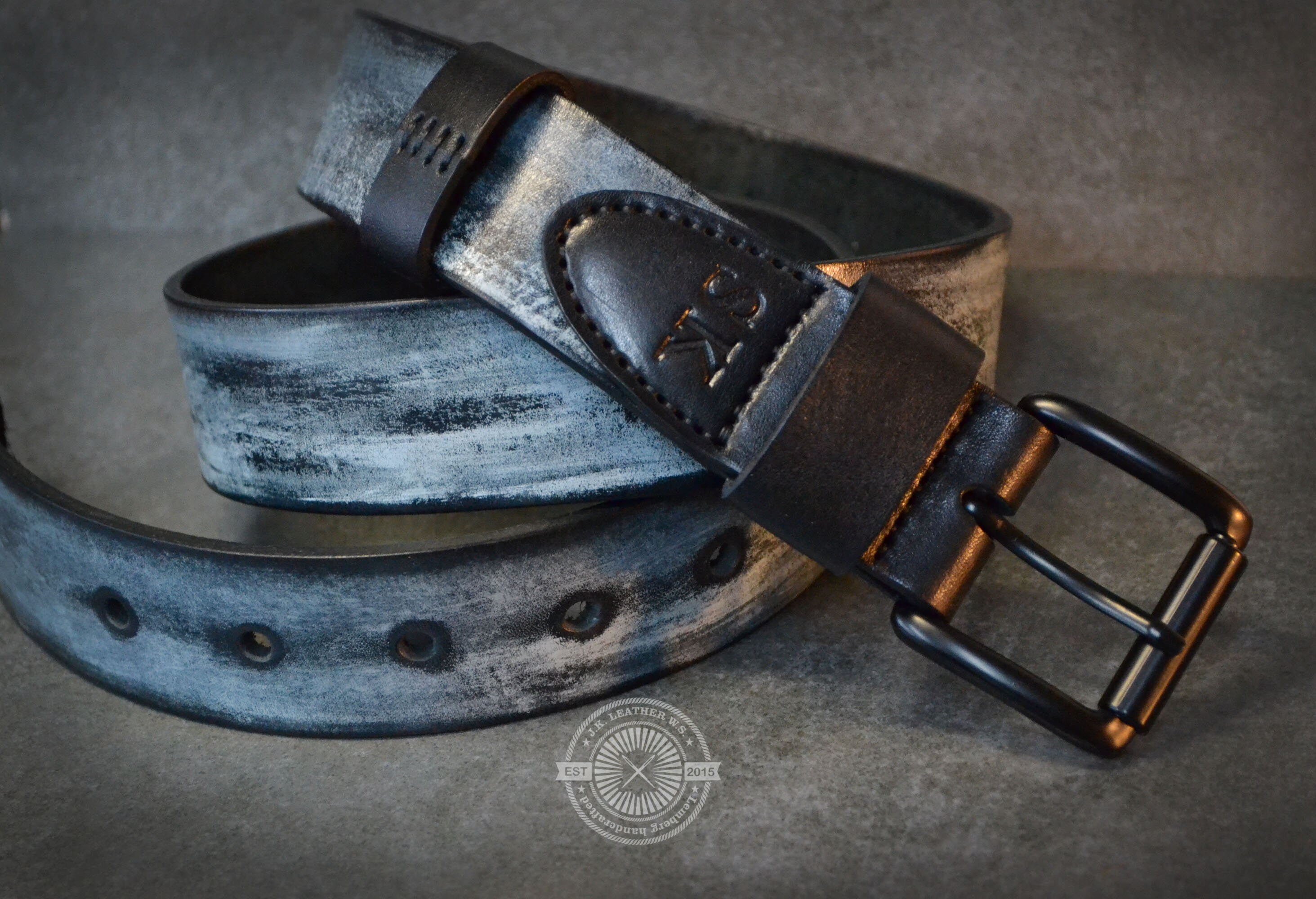 Personalised Men's Leather Belt Black belt Gifts For Etsy