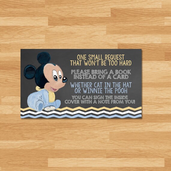 mickey mouse baby book