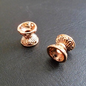 Plated gold plated connector diabolo shape