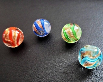 Lampwork glass beads