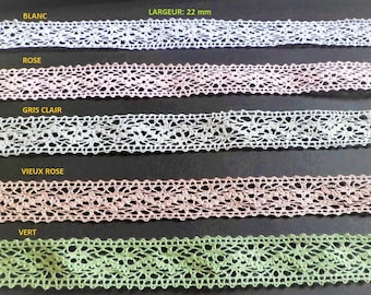 Fine lace ribbon