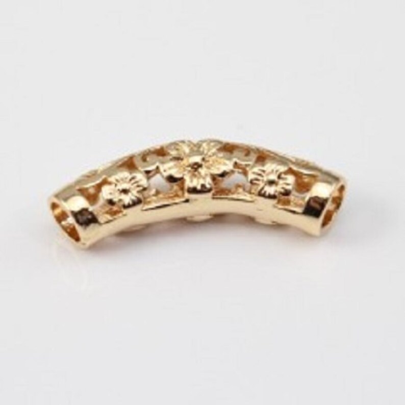 Gold-plated Flower Tubes