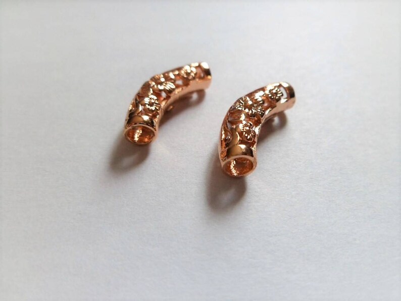 Gold-plated Flower Tubes