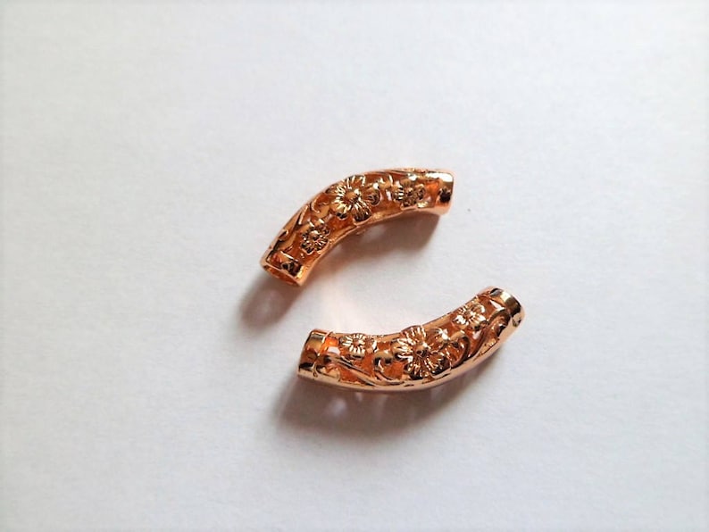 Gold-plated Flower Tubes