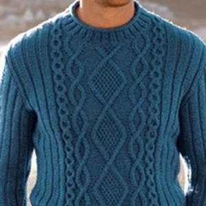 Men's sweater, Knitted sweater, Hand-knitted sweater, Men' fashion, Warm men's sweater, Men's sweater for winter