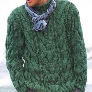 Men's sweater, Knitted sweater, Hand-knitted sweater, Men's fashion, Warm men's sweater, Men's sweater for winter