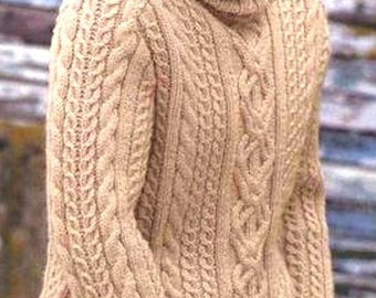 Men's sweater, Knitted sweater, Hand-knitted sweater, Men' fashion, Warm men's sweater, Men's sweater for winter