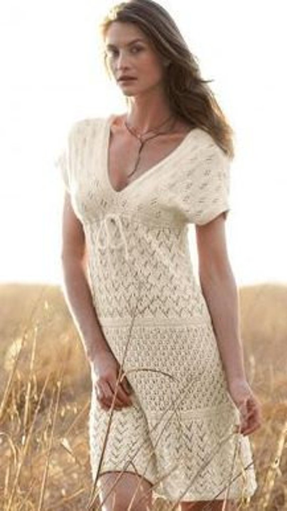 Ladies Dress, Summer Dress, Hand-knitted Dress, Elegant Dress, Gift for  Her, Sexy Dress - Etsy