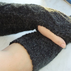 Fingerless Gloves,  Knit Fingerless Gloves, Hand Knit Gloves, Knitted Gloves, Knit fingerless