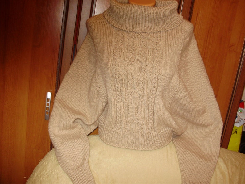 Luxury Knitted Poncho Sweater