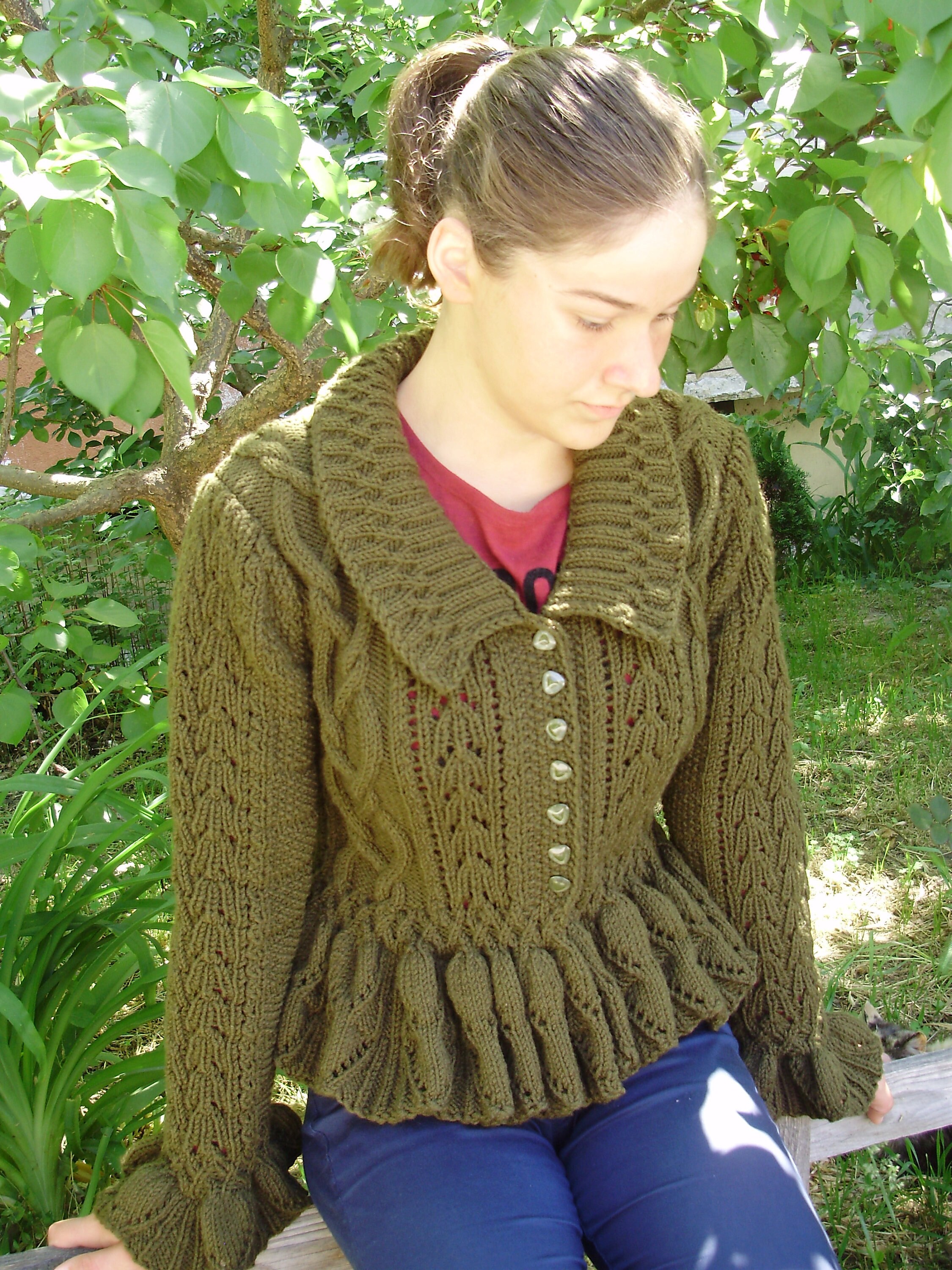 hand knitted womens jumpers