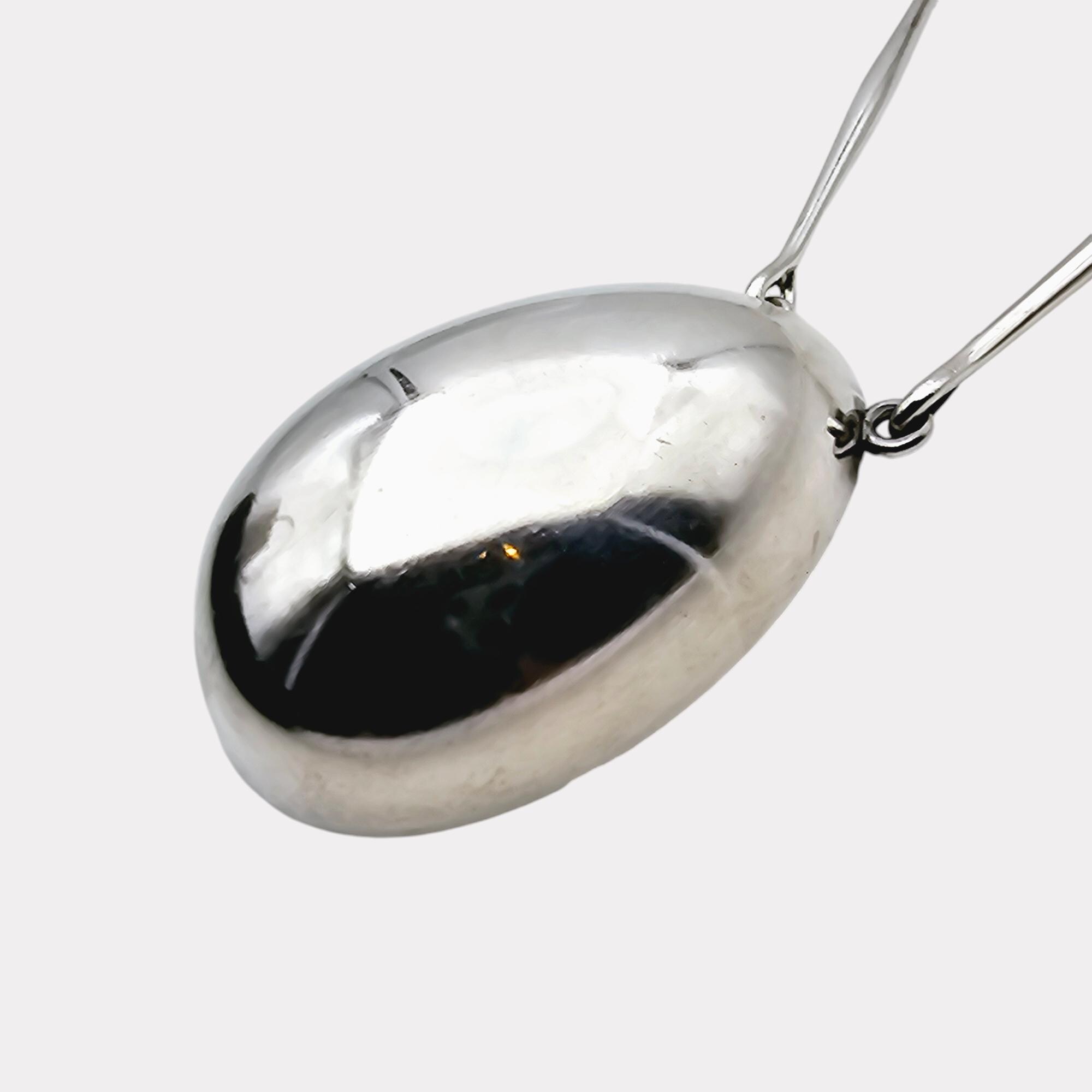 Vintage Georg Jensen Sterling Silver Astrid Fog Necklace No. 122 