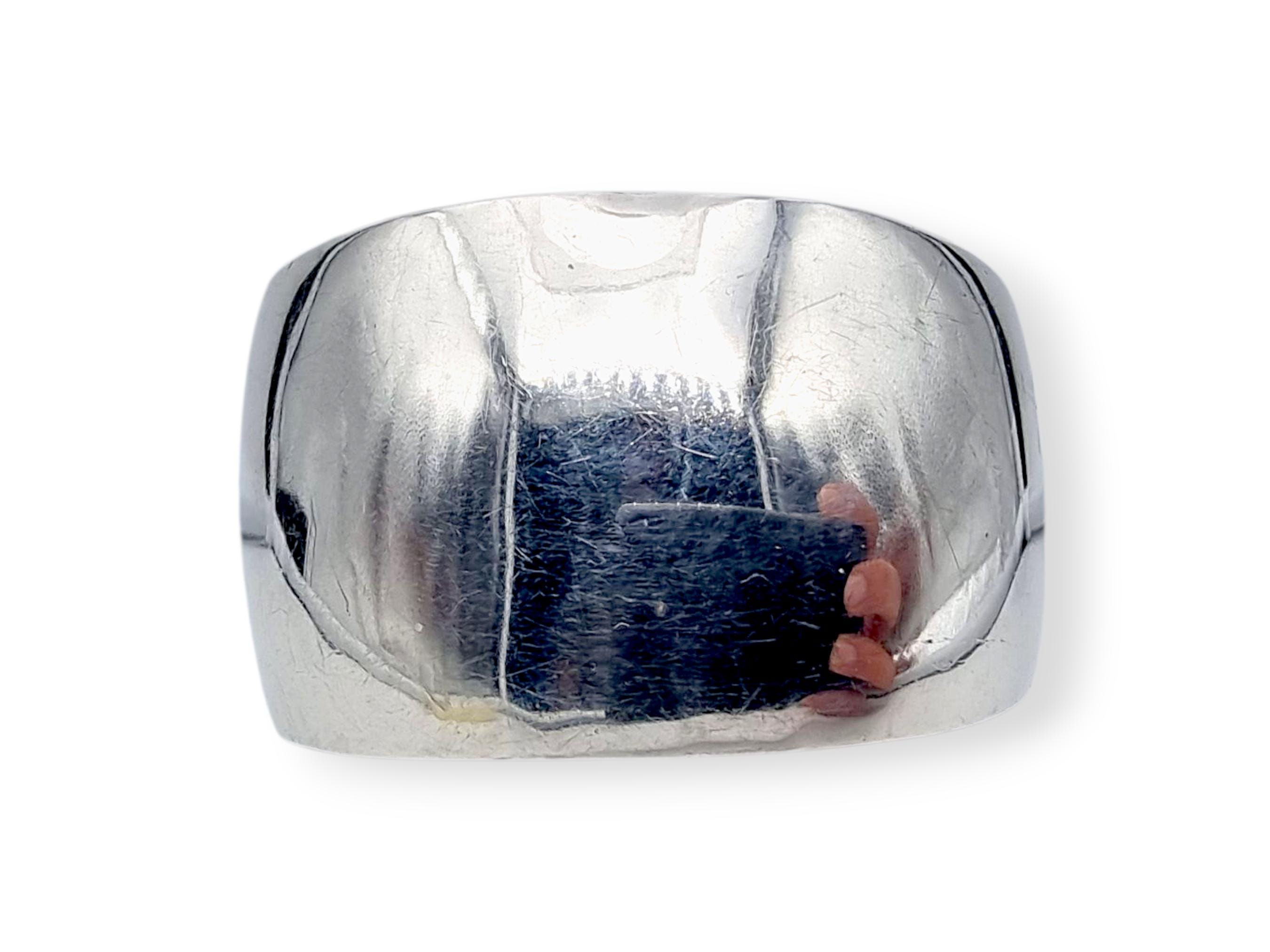 ヴィンテージメキシカン925シルバーカフブレスレット - Taxco TC-45