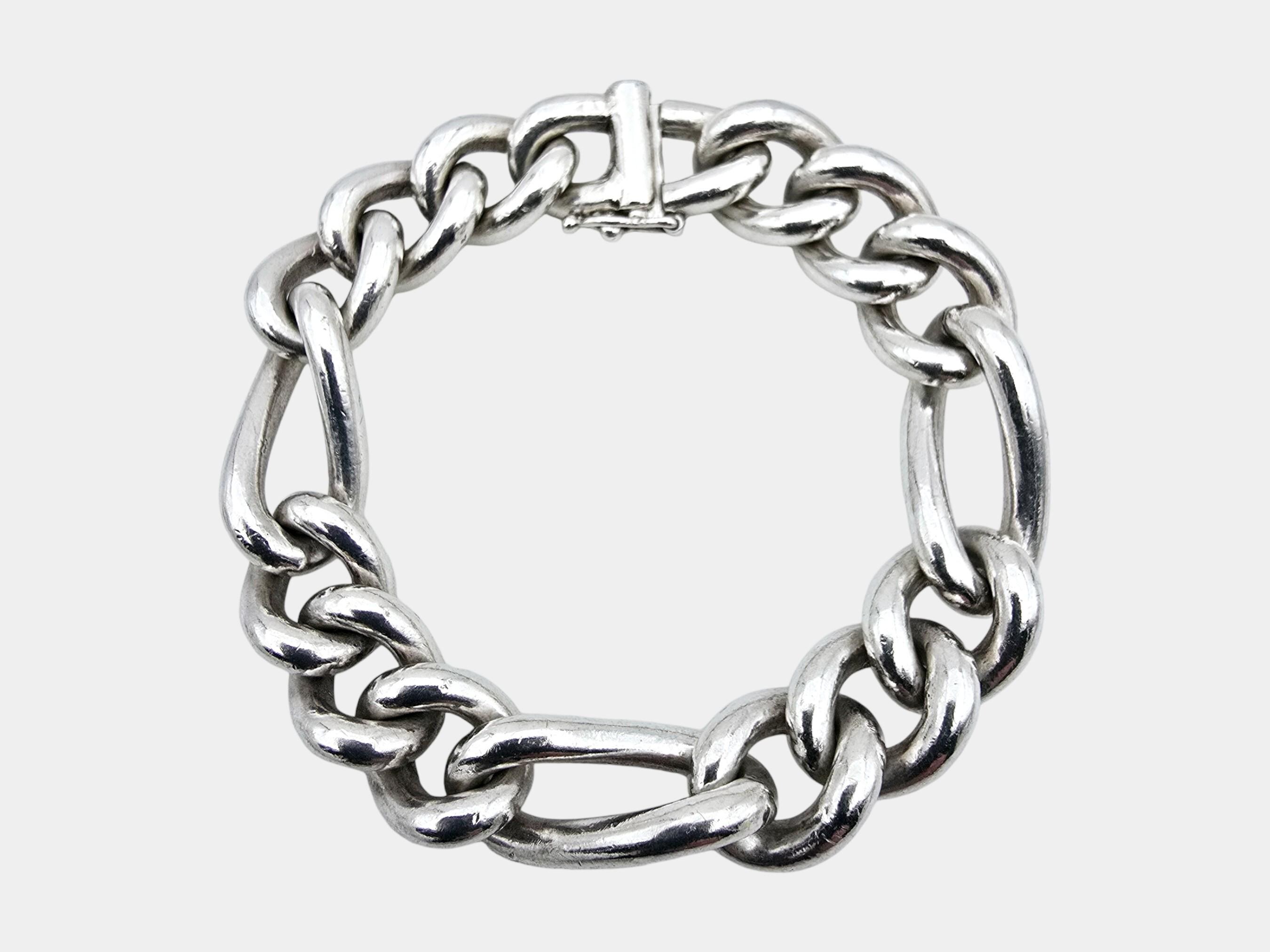 ブレスレット Classic Curb Chain Bracelet #5937 Curb Chain Bracelet, Sterling Silver, 7MM