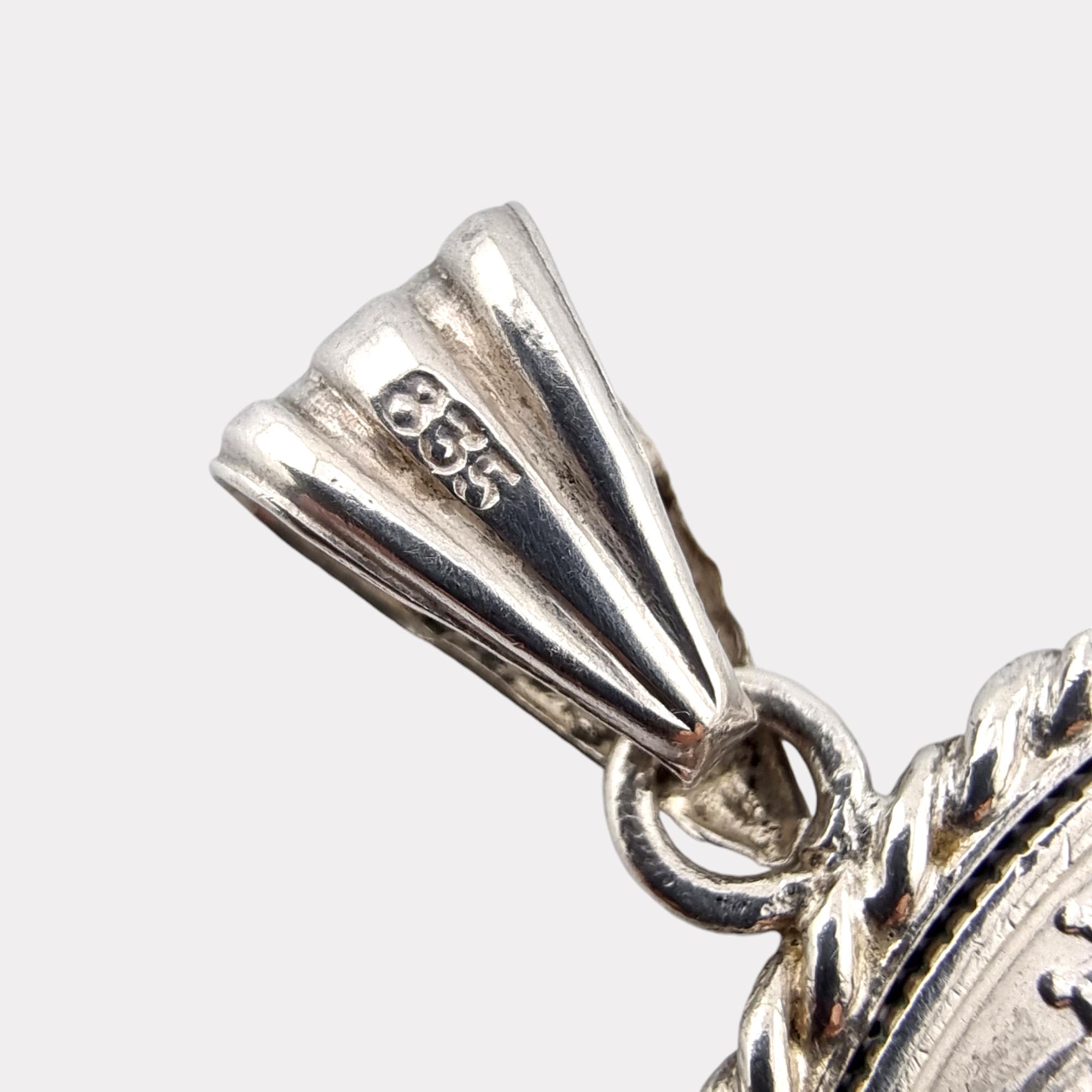 ヴィンテージ 1966年 オーストラリア 50セントコインペンダント 835