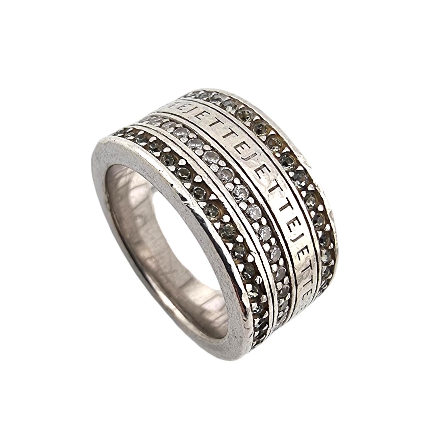 [Polyteru] 001~007 Silver vintage ring（25年5月新作） Echoes of Elegance: The Artisanal Sterling Silver Tube Ring