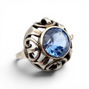 835 Silver Ring - Etsy