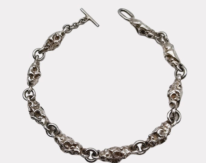 Collier Juhls Kautokeino En Argent 925 – Chaîne 75 Cm – Style Moderniste – Finlande – Occasion